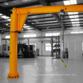 Capacity 5 ton floor mounted jib crane for warehouse